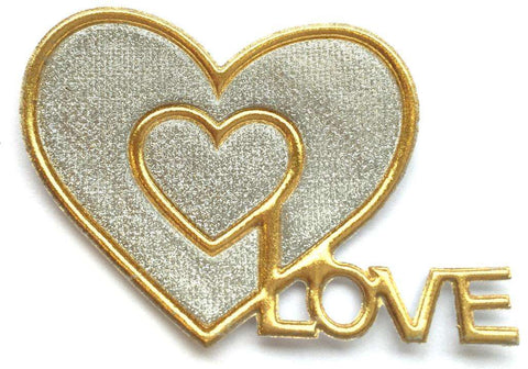 Applikation Herz/Love zum Aufbügeln AP-5