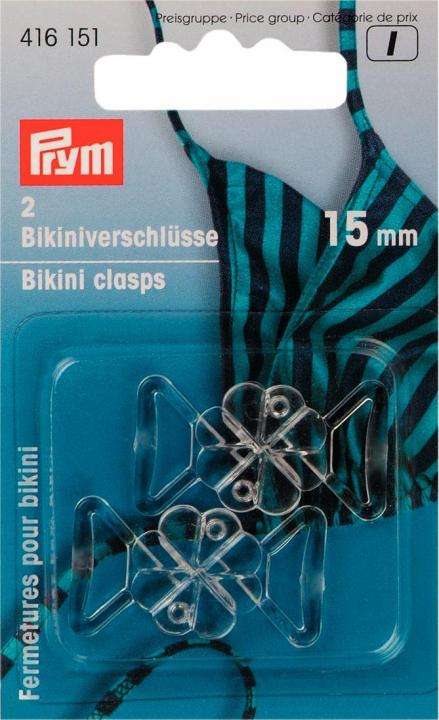 Bikiniverschluss BV-4 Transparent.