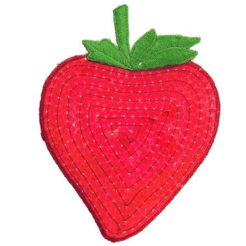 Applikation Erdbeere