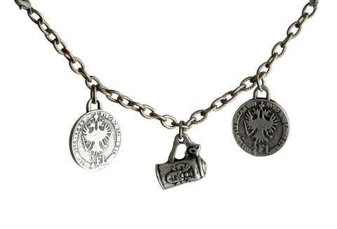 Charivari TA-243S mit Münze und Bierkrug – Oktoberfest-Schmuck für Dirndl & Trachten