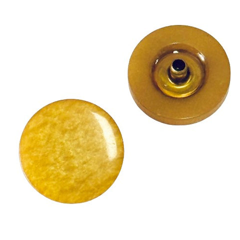 Druckknöpfe Perlmuttimitat  NK-182-Ocker