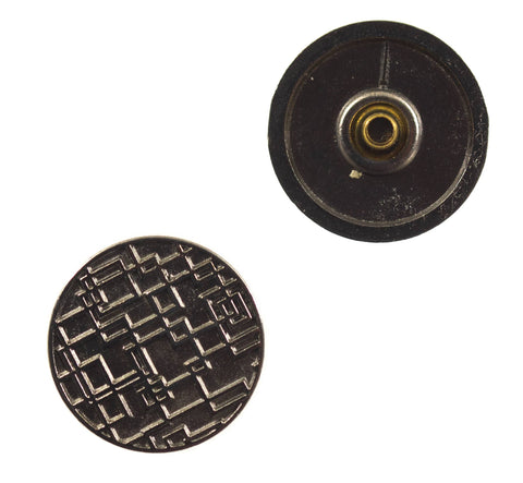Druckknöpfe Quadratmuster NK-107-stahl