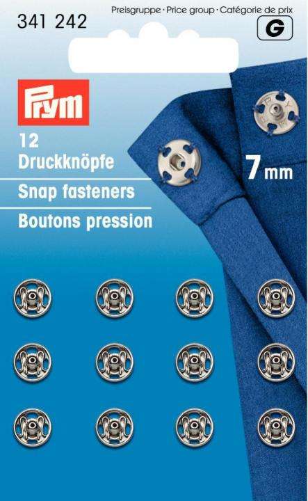 Druckknöpfe zum annähen 7mm 341242