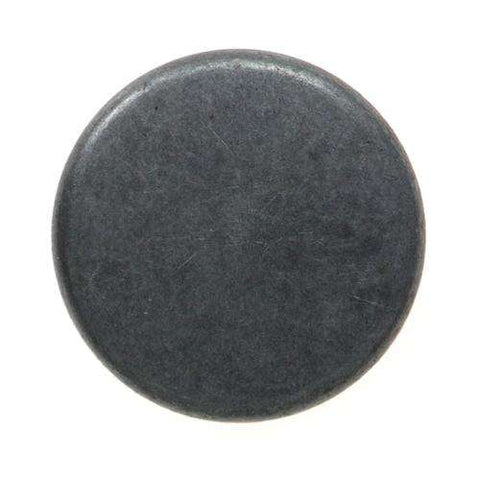 Druckknöpfe dunkel grau Flach 12 mm NK-80