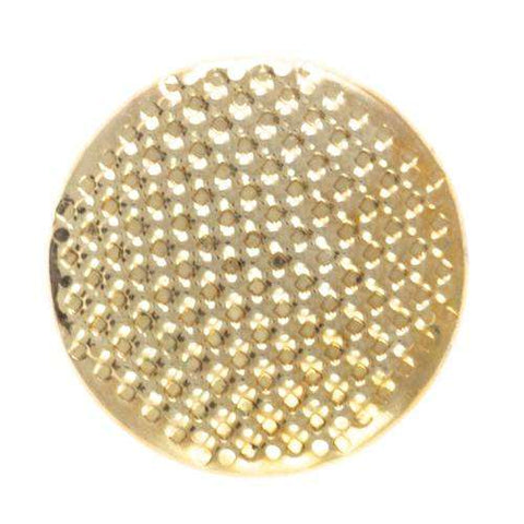 Druckknöpfe Gold Facetten Optik 15 mm NK-118