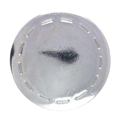 Druckknöpfe Nahtoptik Silber NK-188s