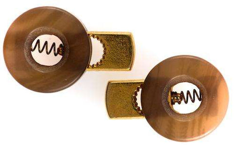 Edle Kordelstopper KOST-17hbraun