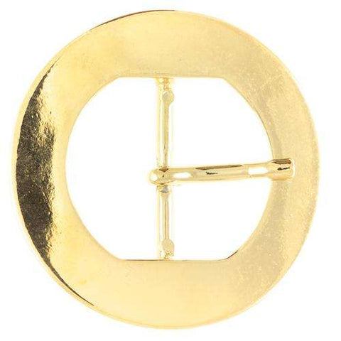 Edle, runde Gürtelschnalle mit Dorn SM-1g