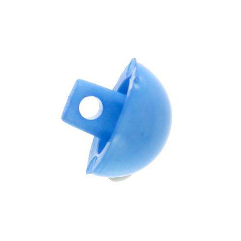 Knopf Halbkugel KP-101blau 2