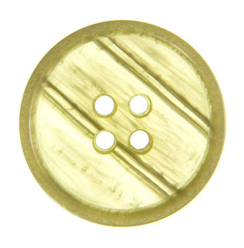 Grün Hornimitatknopf O-209H mit 4-Loch als Blazer- und Sakkoknopf