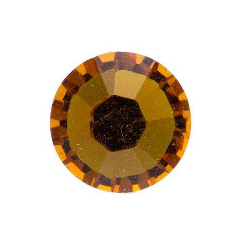 Hotfix Strasssteine von Swarovski® SS16-topaz
