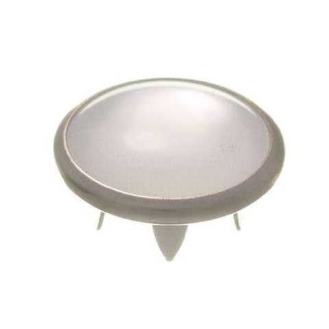 Jersey Druckknöpfe mit farbigem Perlmuttimitat Weiß NKJ-61