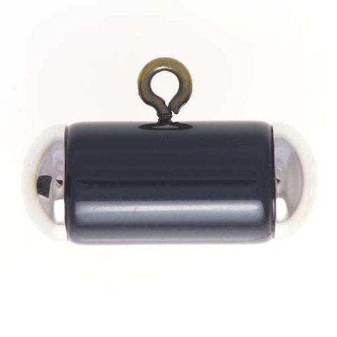 Knebel Knopf mit Öse blau K-111 dbl 2