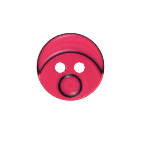 Kinderknopf mit smileymotiv aus Kunststoff