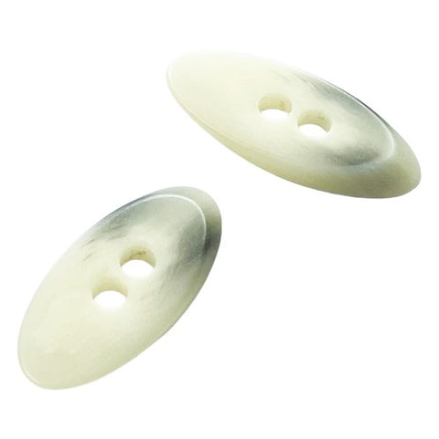 Knebelknopf creme-grau K-6-N