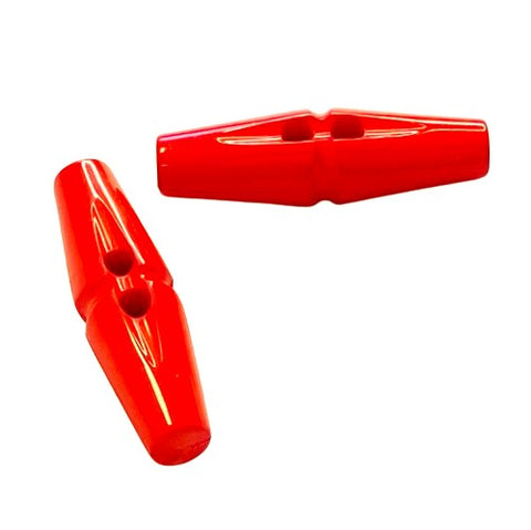 Knebelknopf Kunststoff K-121 rot