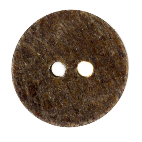 Braun Hornknopf mit 2-Loch-Befestigung HK-150