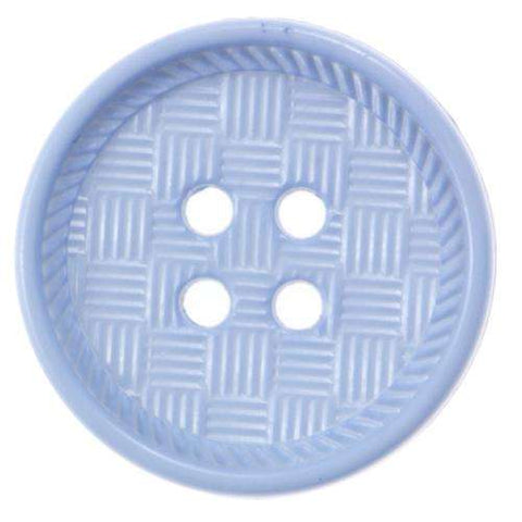 Knopf mit bemusterter Oberfläche blau KBL-55
