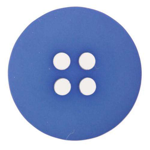 Schlichter blauer Knopf 4-Loch KBL-86