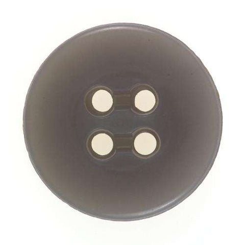 4-Loch Knopf grau KG-87