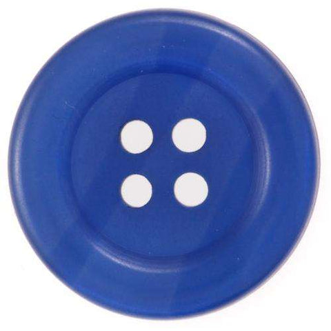 Blaue 4-Loch Knopf mit Glanz KBL-39