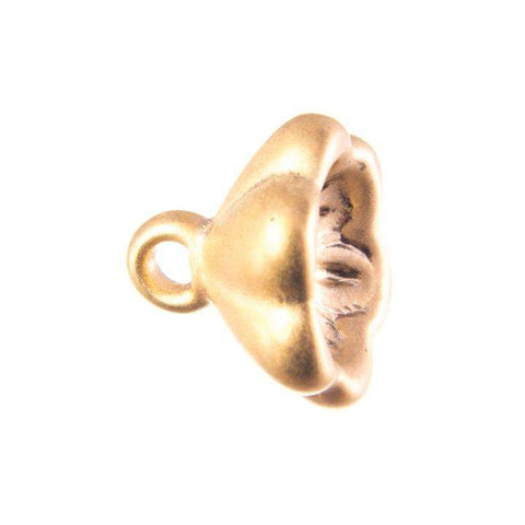 Knöpfe mit Blume Gold BL-35g