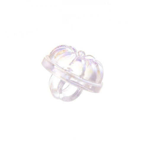 Knöpfe mit Blume Transparent. BL-24