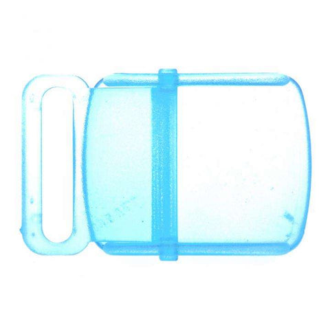 Koppelschnallen PS-8 blau transpar.