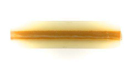 Längliche Perle Perlmutt Optik beige braun
