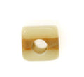 Längliche Perle Perlmutt Optik beige braun