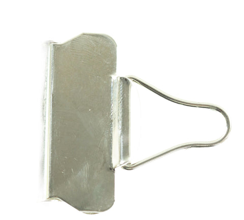 Klemmschnalle für Latzhosenträger Silber Silber hos-3