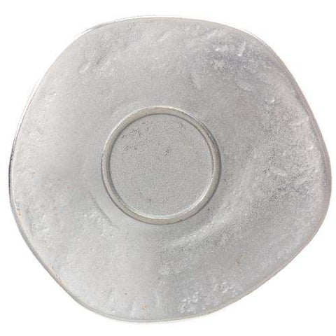 Metallknopf mit Trachtenoptik in Silber mit Öse-Befestigung in 45 mm