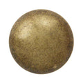 Uniformknöpfe Viertel Kugel mit Öse Messing MK-1174ag