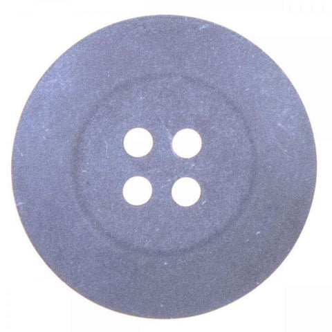 Metallknopf in Grau mit 4-Loch-Befestigung in 12–20 mm