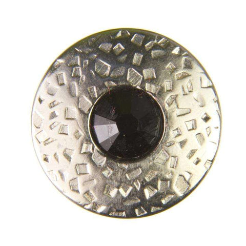 Druckknöpfe mit Swarovski®Crystal NK-17s jet 20