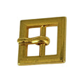 Mini Zierschnalle Gold Metall ZS-3 Draufsicht