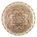 Metallknopf mit Halbkugel in Kupfer mit Öse-Befestigung in 20–25 mm
