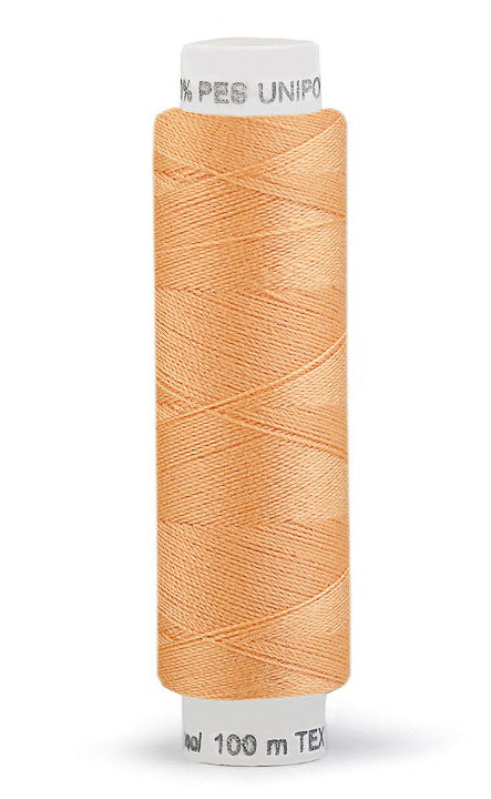 Nähgarn light mimosa apricot 100 m Wickel