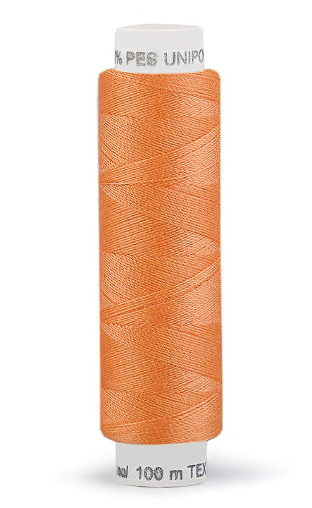 Nähgarn marigold hell orange 100 m Wickel
