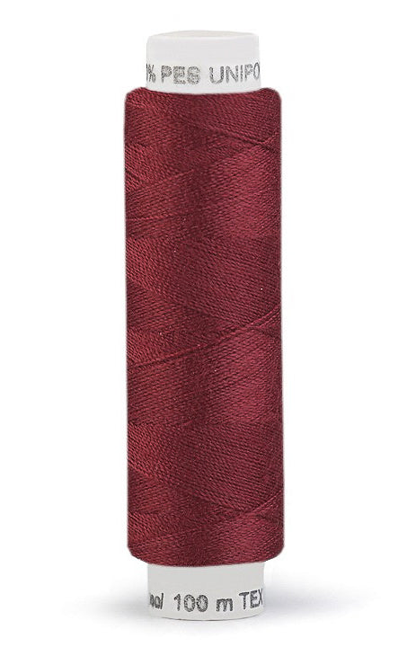 Nähgarn beaujolais wein rot 100 m Wickel