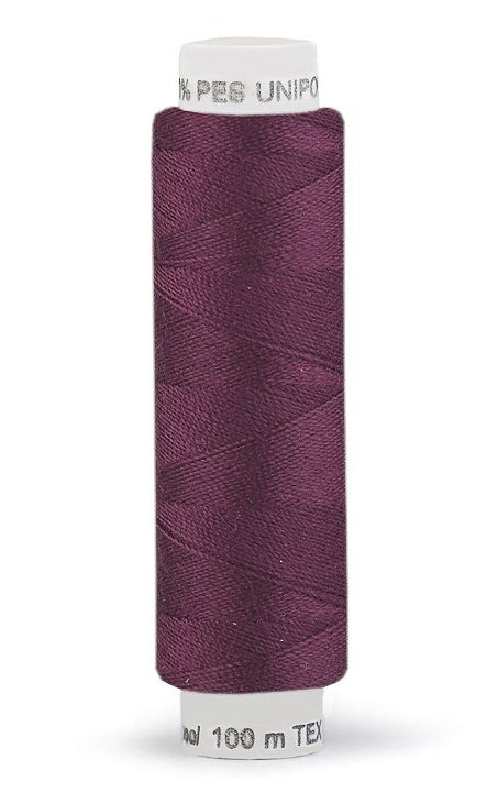 Nähgarn port royale lila rot 100 m Wickel