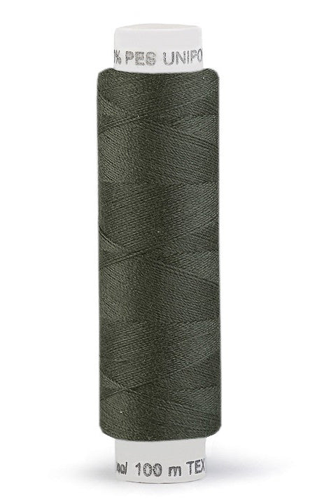 Nähgarn olive dunkel 100 m Wickel