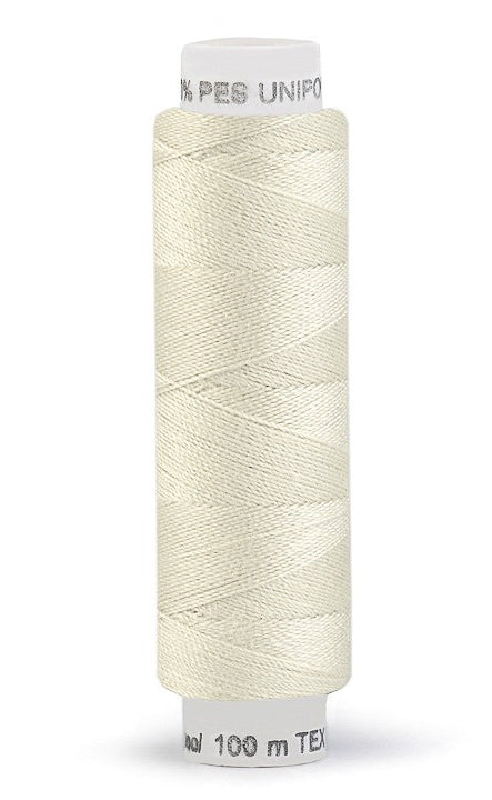 Nähgarn ecru 100 m Wickel