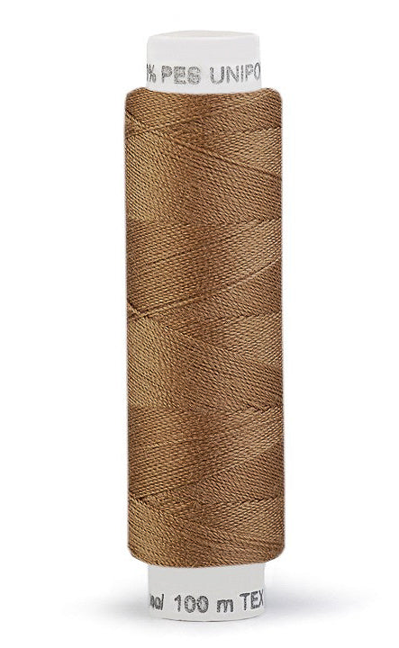 Nähgarn carbon brown 100 m Wickel