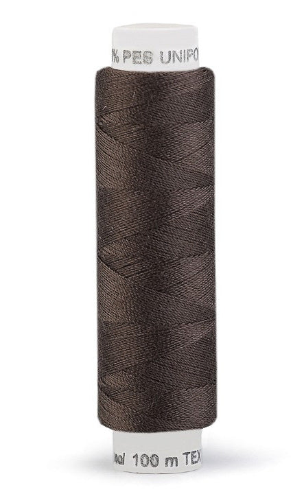 Nähgarn chocolate brown 100 m Wickel