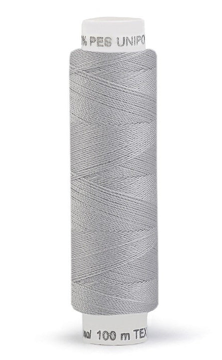 Nähgarn lunar rock stein grau hell 100 m Wickel