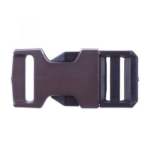 Patentschnalle braun schwarz