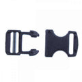 Patentschnalle Steckschliesse PS-10 schwarz