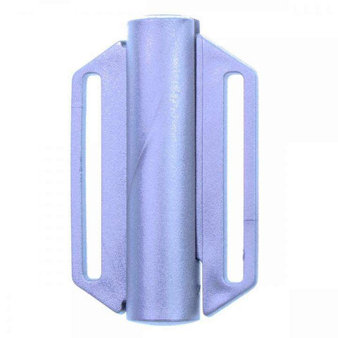 Patentschnalle Steckschliesse PS-11 silber grau
