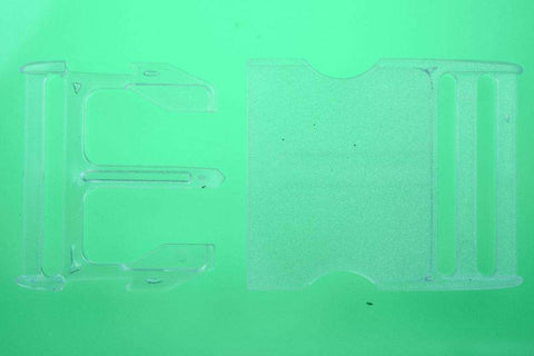 Patentschnalle Steckschliesse PS-5 transpa.